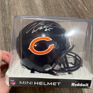 Chicago Bears Mini Helmet Signed by #65 Cody Whitehair
